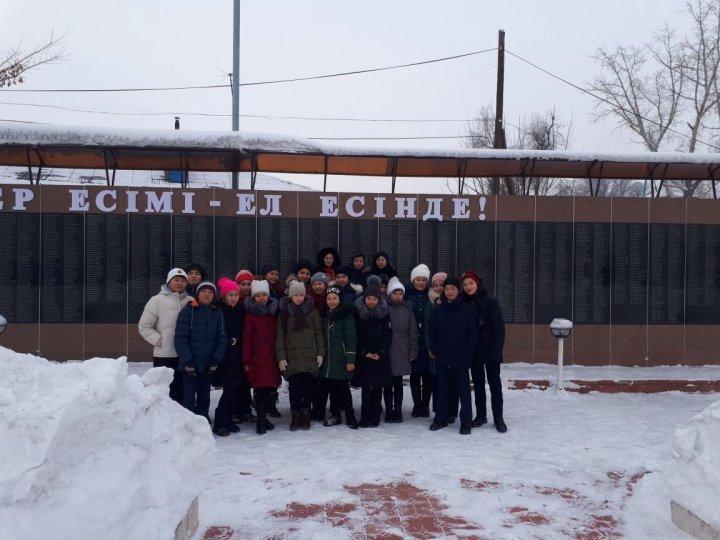 Батырлар аллеясына экскурссия