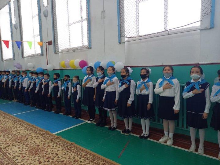 "Жас Ұлан"ұйымына қабылдау рәсімі